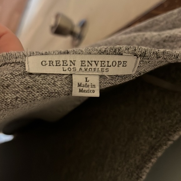 Button down back sweater. Size L - Picture 3 of 3